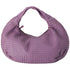 BOTTEGA VENETA Intrecciato Large Hobo Shoulder Bag Purple Leather